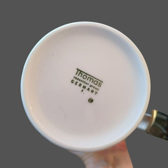 MCM Thomas Rosenthal Vario Porcelain & Stainless Coffee Set, Postmodern Cups Pot - Picture 3 of 12